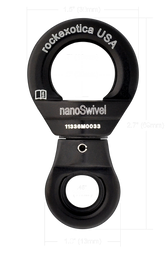 Rock Exotica NanoSwivel   with O-ring  23Kn